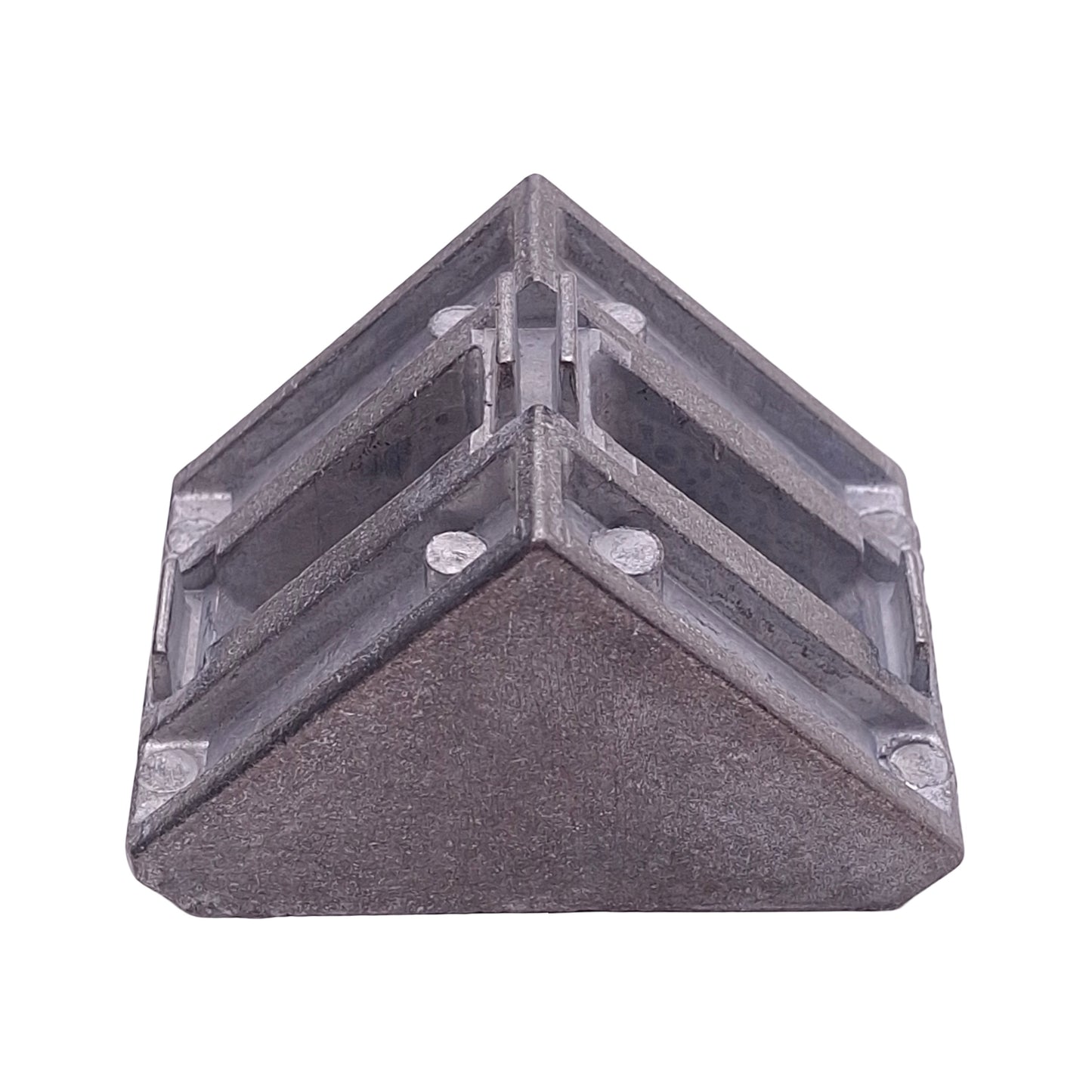 New Lot of 8 80/20 14078 2-Slotted Inside Corner Bracket, 45-Series, 39 x 40 x 39mm