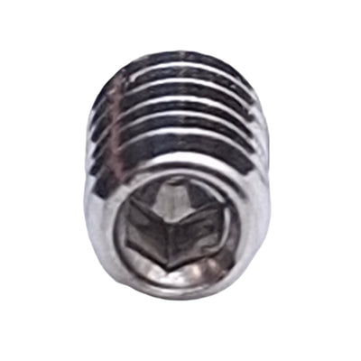 New – Open box Lot of 200 Stainless Steel Cup Point Socket Set Screw #5-40 Thread, 3/16in