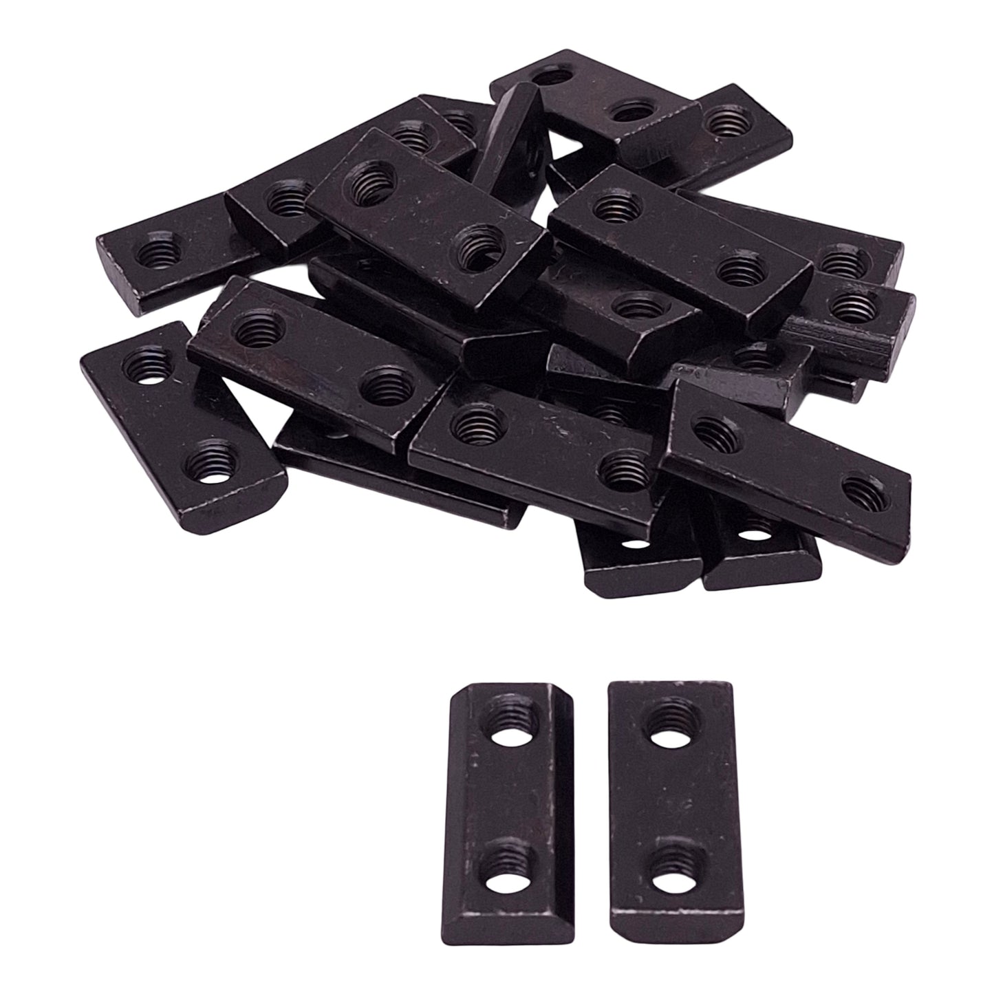 New Lot of 25 80/20 3085 Double Anchor Slide-In T-Nut, #10-32, 0.936in L x 0.431in W