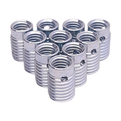 New – Open box Lot of 10 80/20 14196 Threaded Insert, M8 x 1.25, ø10.7mm OD x 16mm L, 45-Series