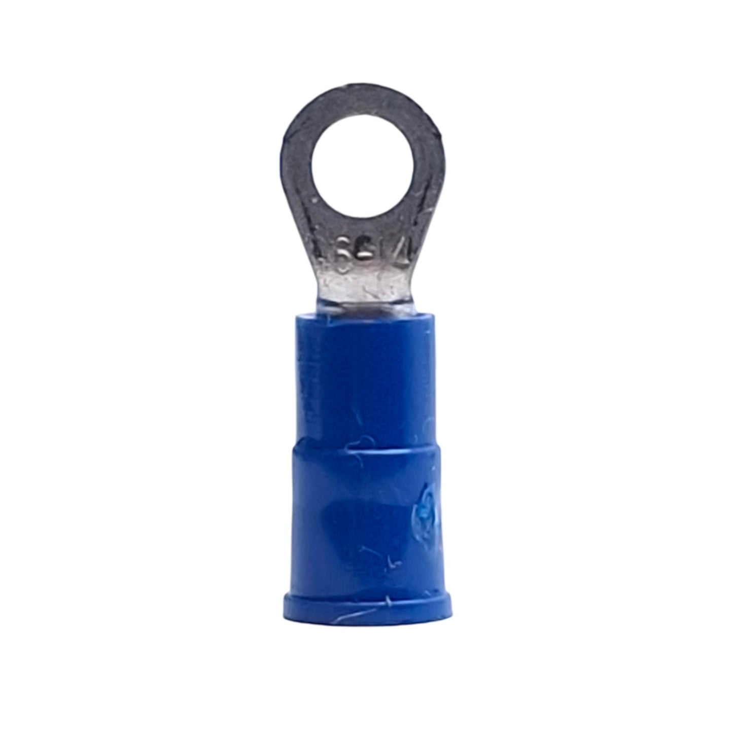 New – Open box Lot of 100 3M 12-6S-P Vinyl-Insulated Ring Terminal 16-14 AWG Wire, #6 Stud Size