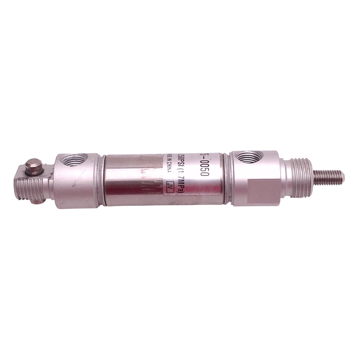 Used Lot of 2 SMC NCMC075-0050 Pneumatic Cylinder 3/4in Bore, 1/2in Stroke, 1/8in NPT
