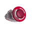 Used IDEC AVW402-R Red Illuminated Push/Twist E-Stop Switch, ø22mm, 2NC, 600V 10A Max