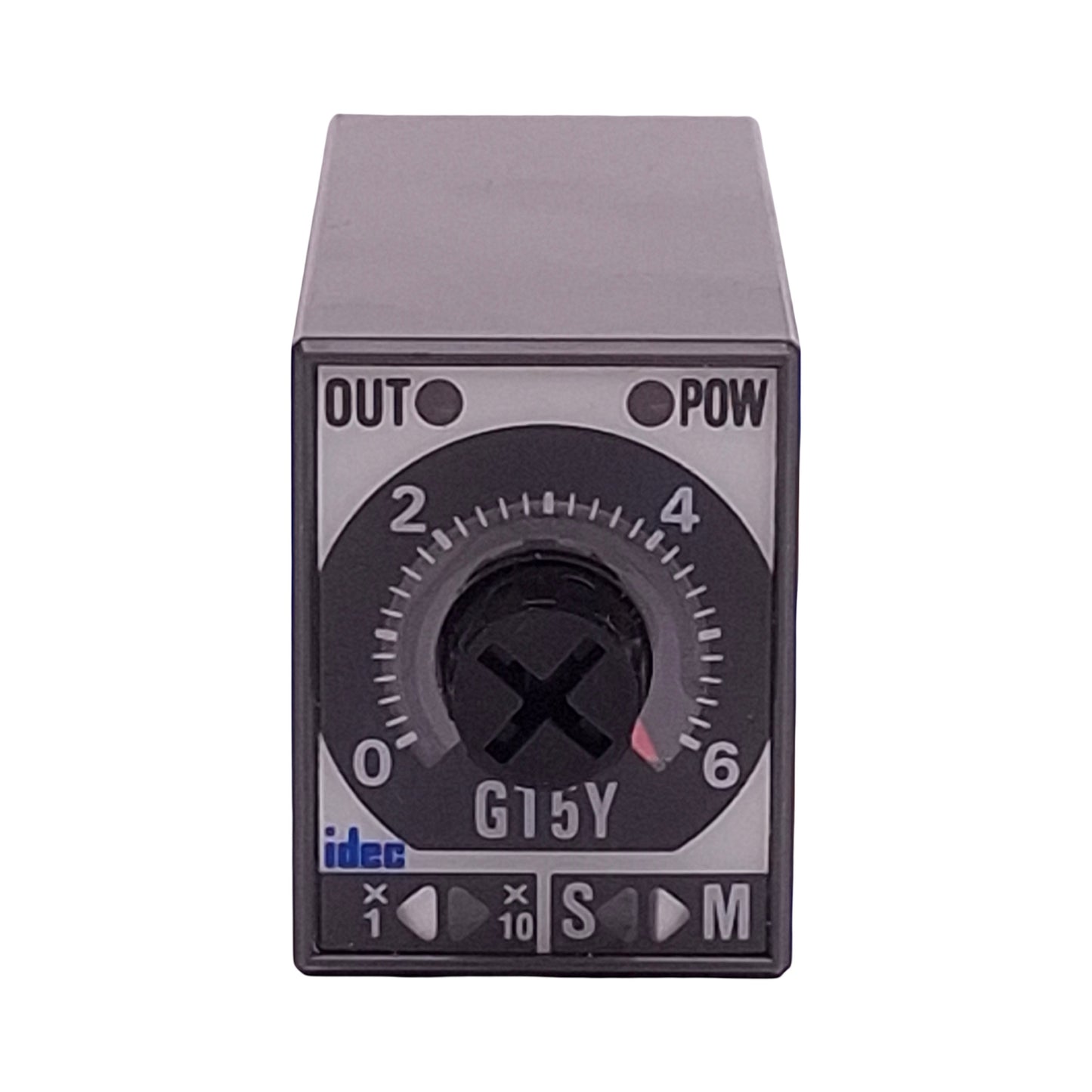 Used Idec GT5Y-2SN6D24 Miniature ON-Delay Timer, DPDT 5A, 6s/60s/6m/60m, 24VDC