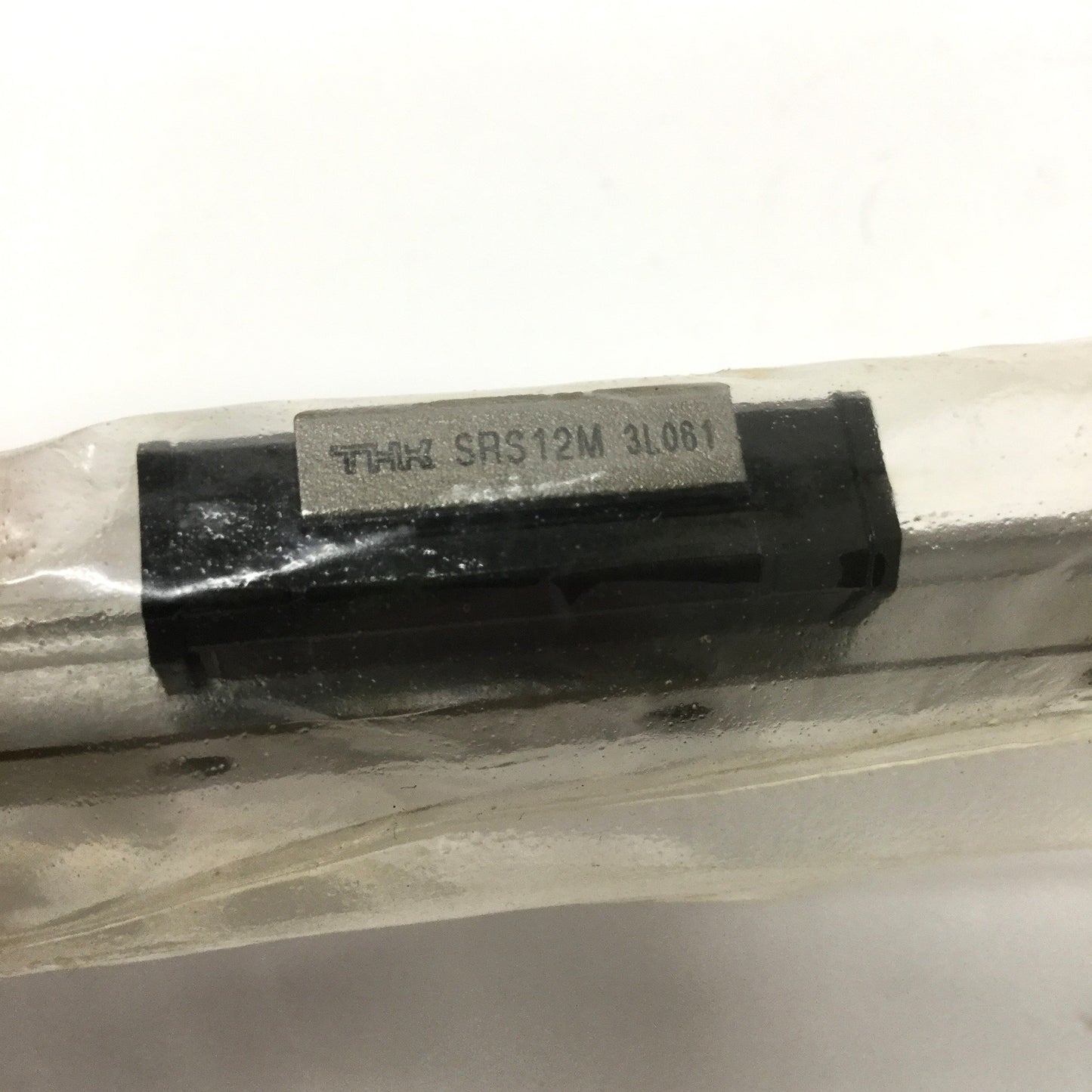 New THK SRS12M Linear Motion Ball Bearing Block Carriages (x2) on 470mm Guide Rail