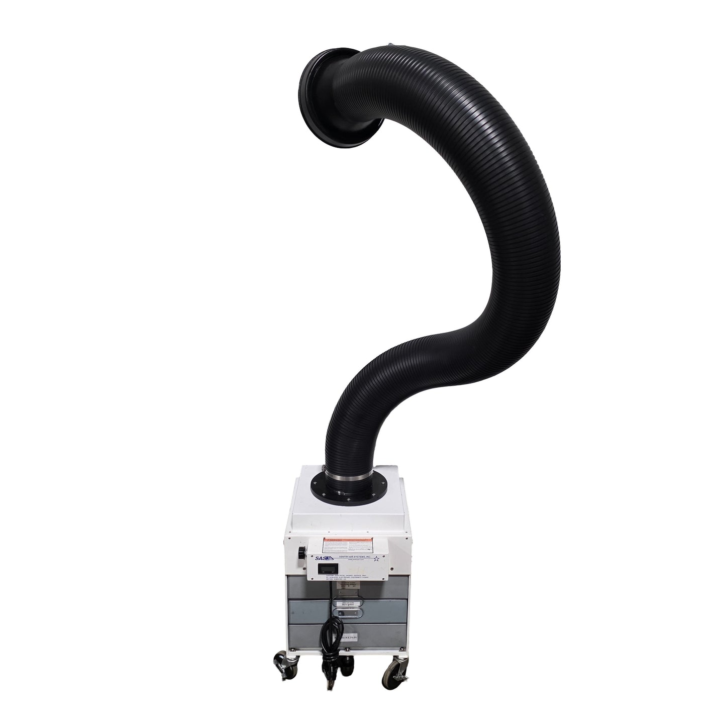 Used Sentry Air Systems SS-300-PFS Portable Floor Sentry Fume Extractor 350CFM 115VAC