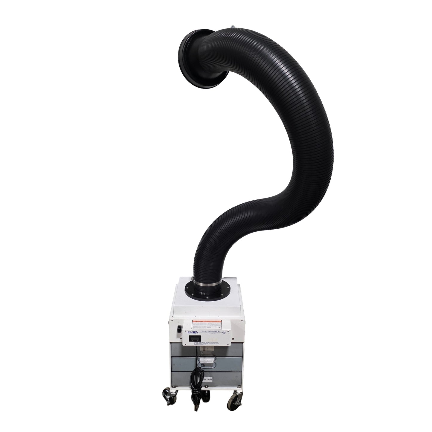 Used Sentry Air Systems SS-300-PFS Portable Floor Sentry Fume Extractor 350CFM 115VAC