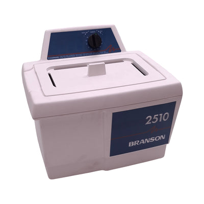 Used Branson 2510R-MT Ultrasonic Bath Cleaner, 3/4 gal., Ambient to 69°C, 117VAC 130W