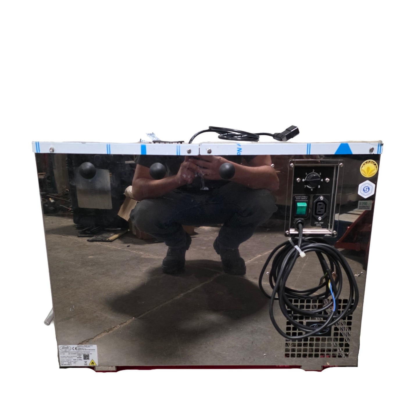 New – Open box Lindr AS-110 INOX Tropical Green Line New Flow Type Cooler 110l/min, 240VAC 1-Ph