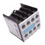 Used Siemens 3RH1911-1FA40 Auxiliary Contact Block, 4 Normally Open, 690VAC 10A Max
