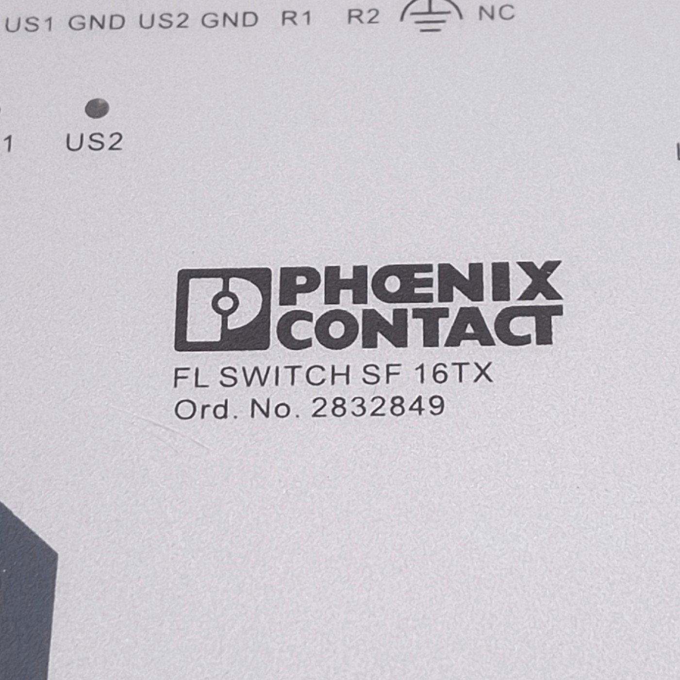 Used Phoenix Contact 2832849 FL SWITCH SF 16TX Ethernet Switch, 16-Port RJ45, 24VDC