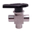 Used Whitey SS-43XF4 Stainless Steel Ball Valve, 3-Way, 1/4in Female NPT, 2500psi Max