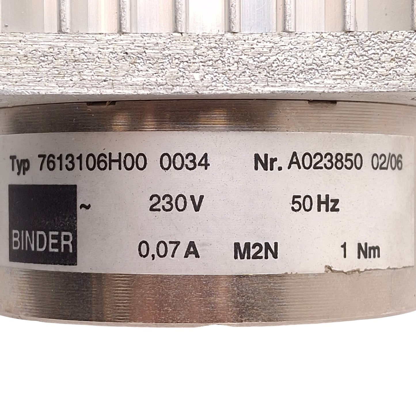 Used AMK TSE01-2-0048-DM4/1 Tornado Servo Motor, 3Ø 230/400VAC 50Hz, 0.06kW, 2.1Nm