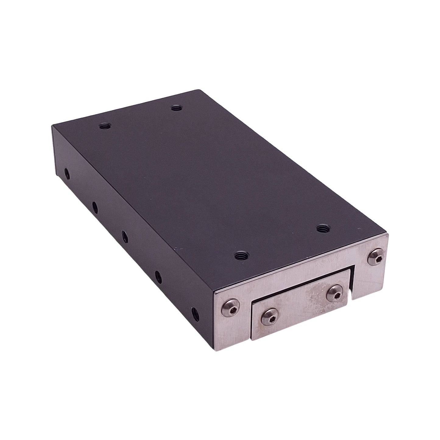 New – Open box Del-Tron RS3-3SS Crossed Roller Slide, 3in Travel, 5in x 2.62in x 1in, 340lbs