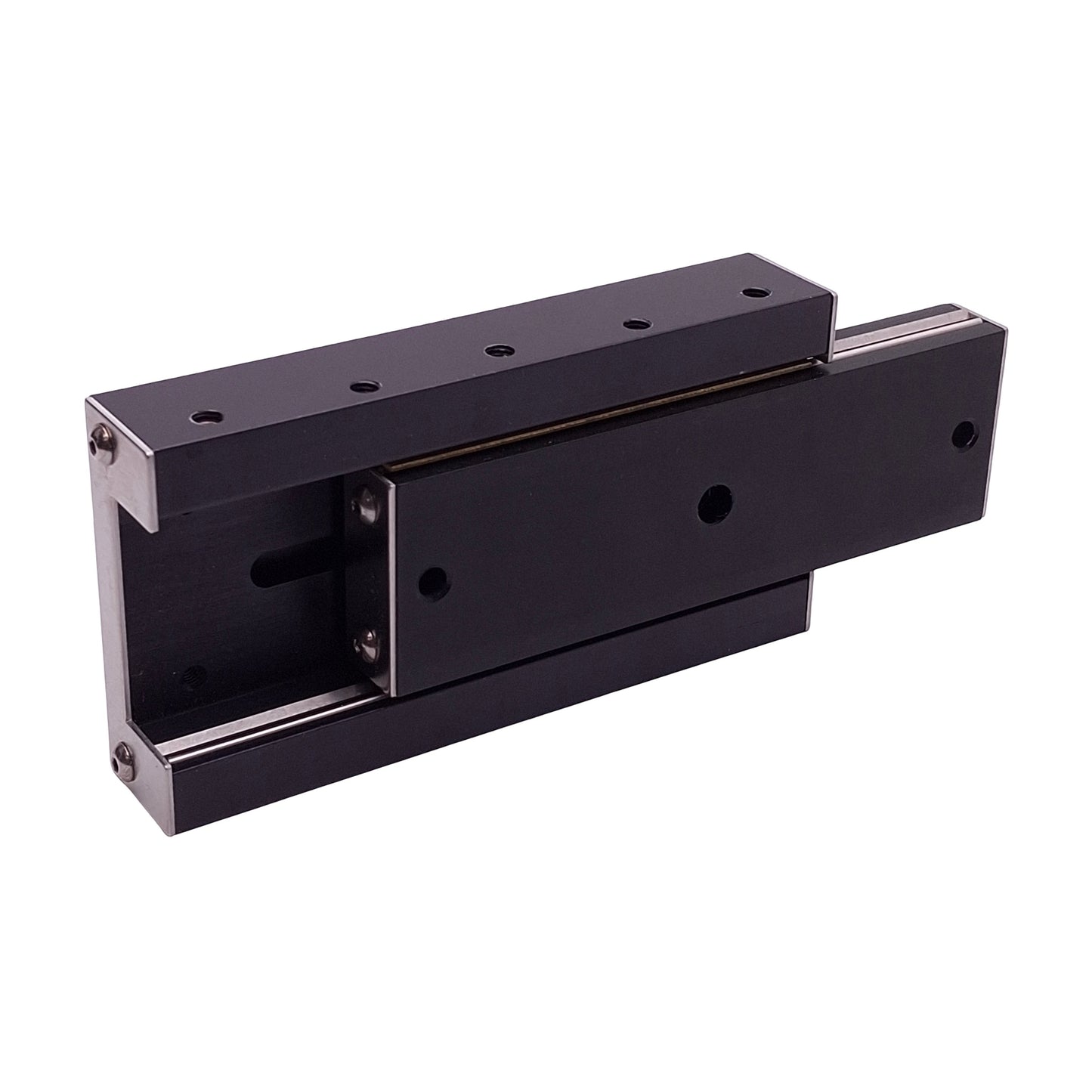 New – Open box Del-Tron RS3-3SS Crossed Roller Slide, 3in Travel, 5in x 2.62in x 1in, 340lbs