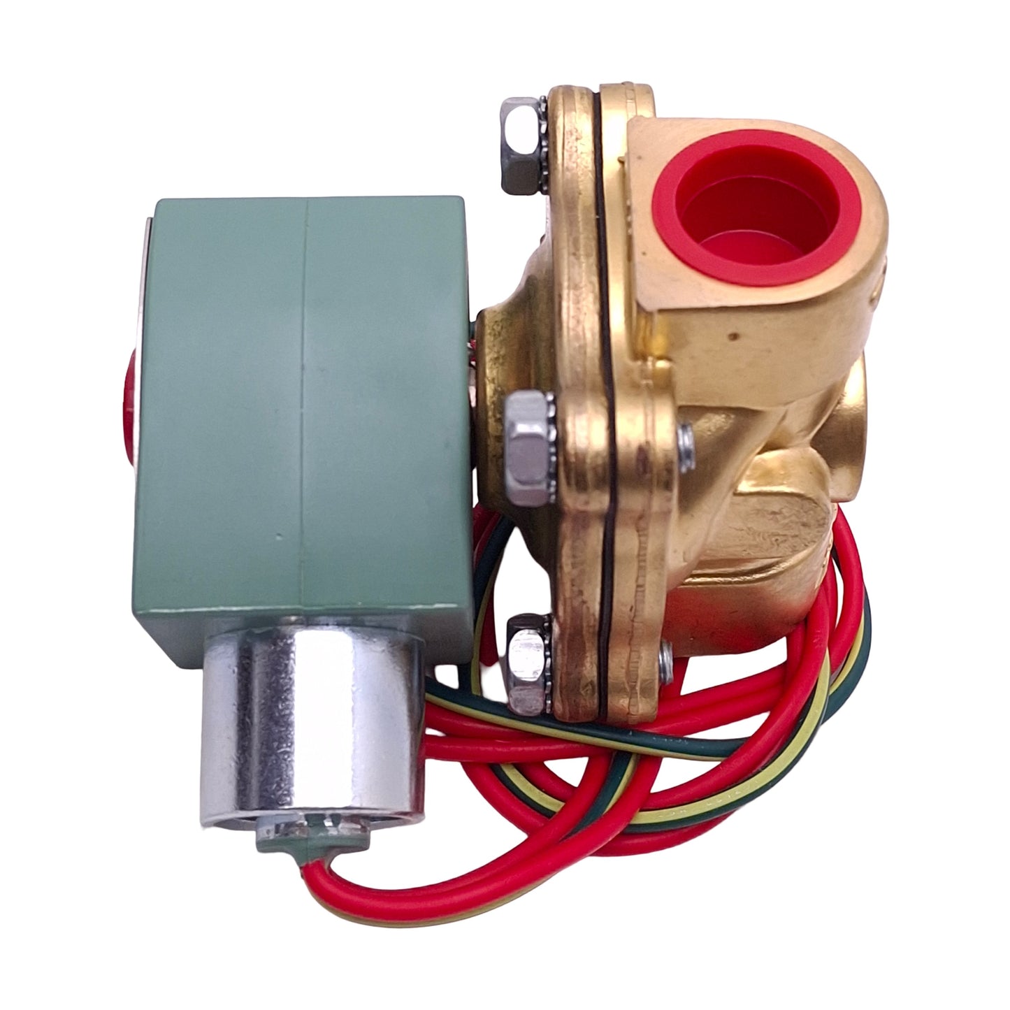 New ASCO 8210G002 Red-Hat Solenoid Valve, 2-Way NC, 1/2" Female NPT, 110-120VAC Coil