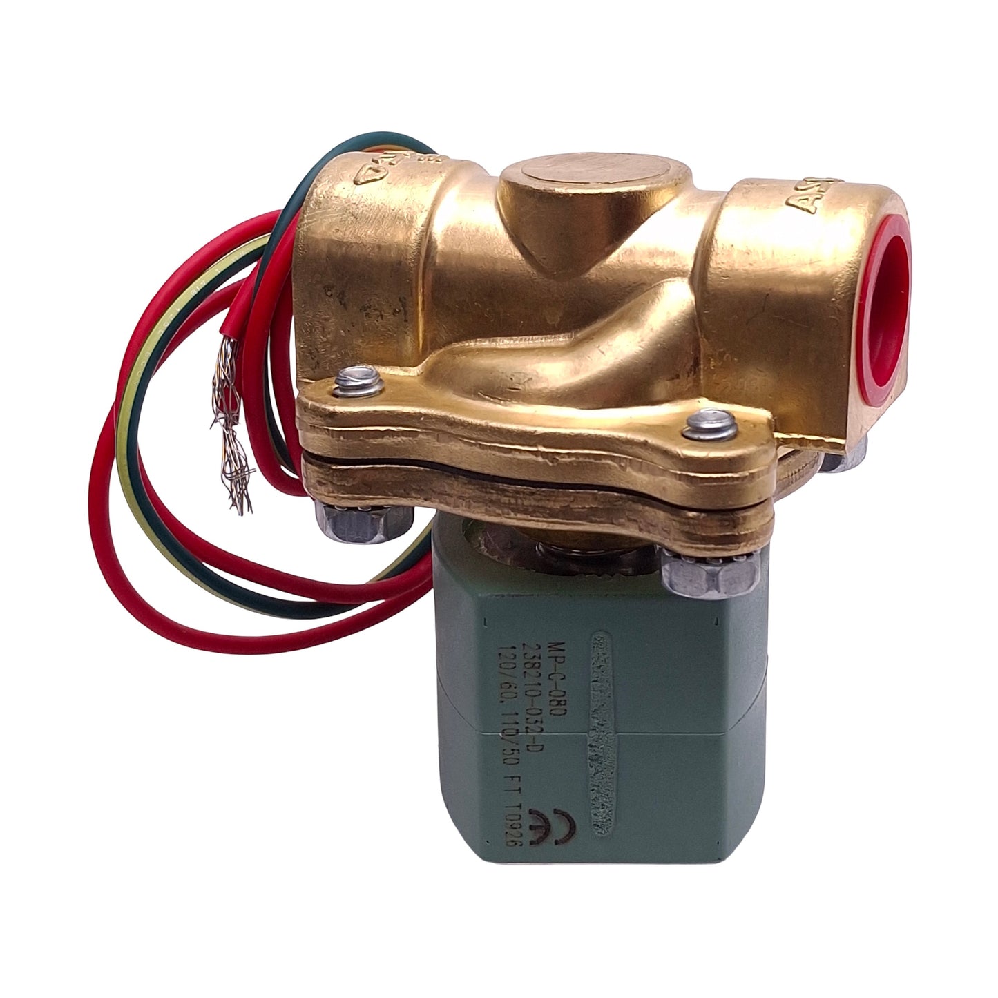 New ASCO 8210G002 Red-Hat Solenoid Valve, 2-Way NC, 1/2" Female NPT, 110-120VAC Coil