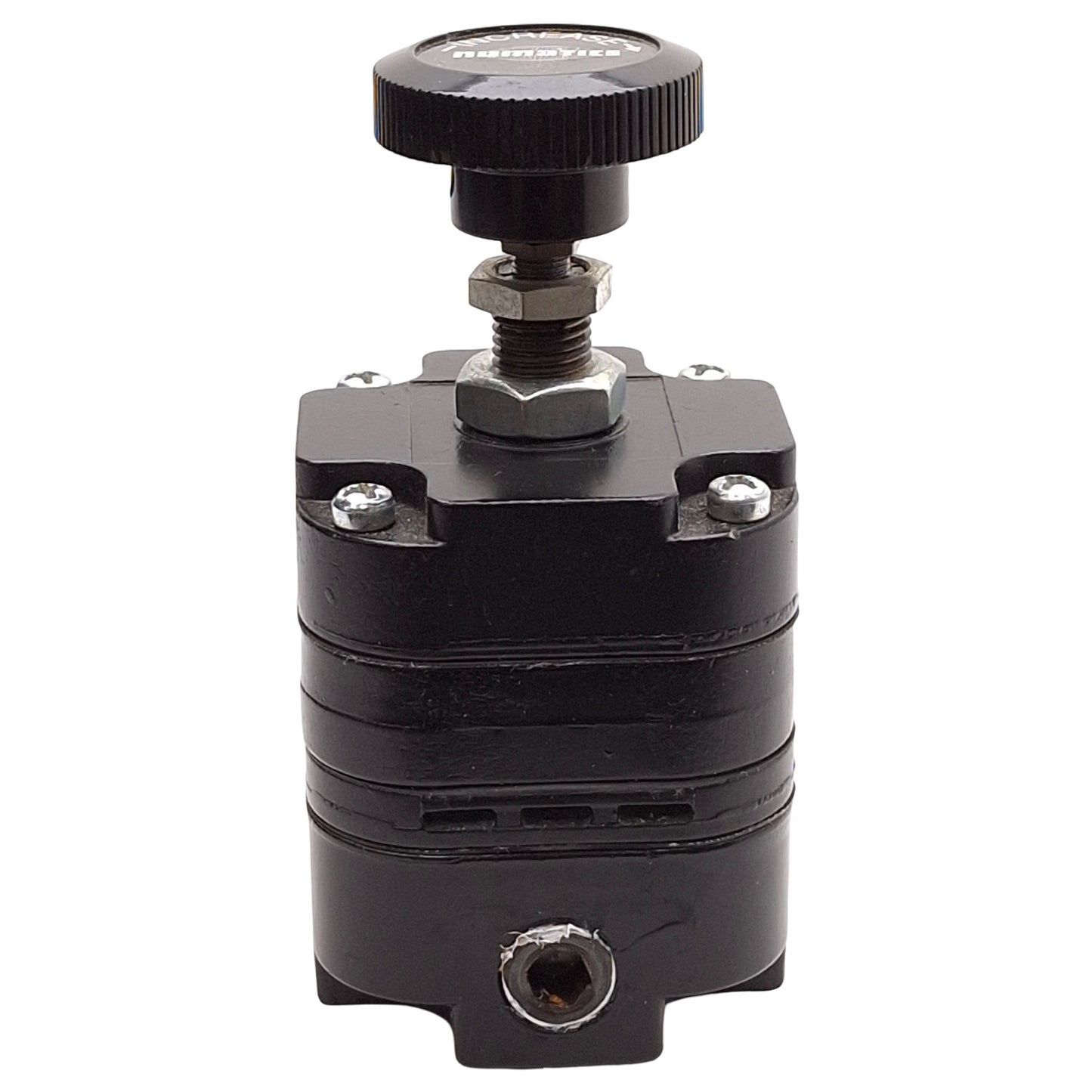 Used Numatics R800-02D Pneumatic Regulator, 150psig Inlet, 2-40psig Set, 1/4in NPTF