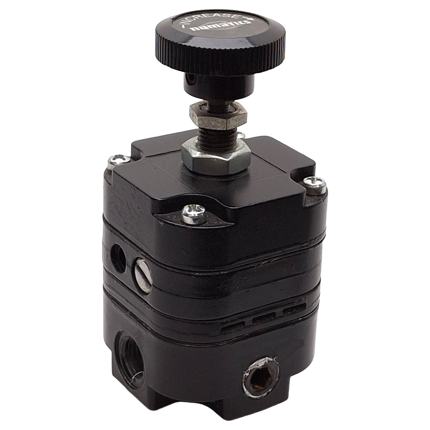 Used Numatics R800-02D Pneumatic Regulator, 150psig Inlet, 2-40psig Set, 1/4in NPTF