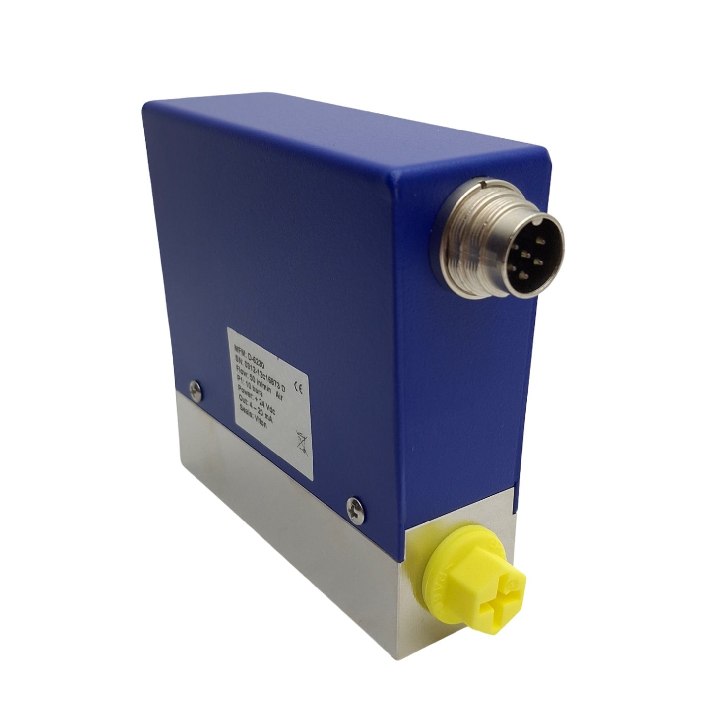 New M+W Instruments D-6230 Mass-Stream Mass Flow Controller, 50 In/Min, N2 Gas 24VDC