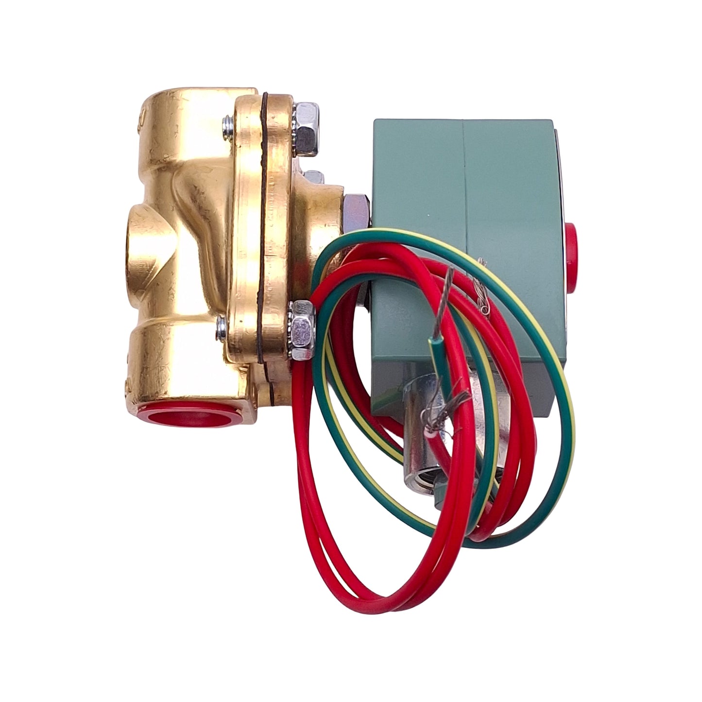 New ASCO 8210G002 Red-Hat Solenoid Valve, 2-Way N.C, 1/2in Female NPT, 24VDC Coil