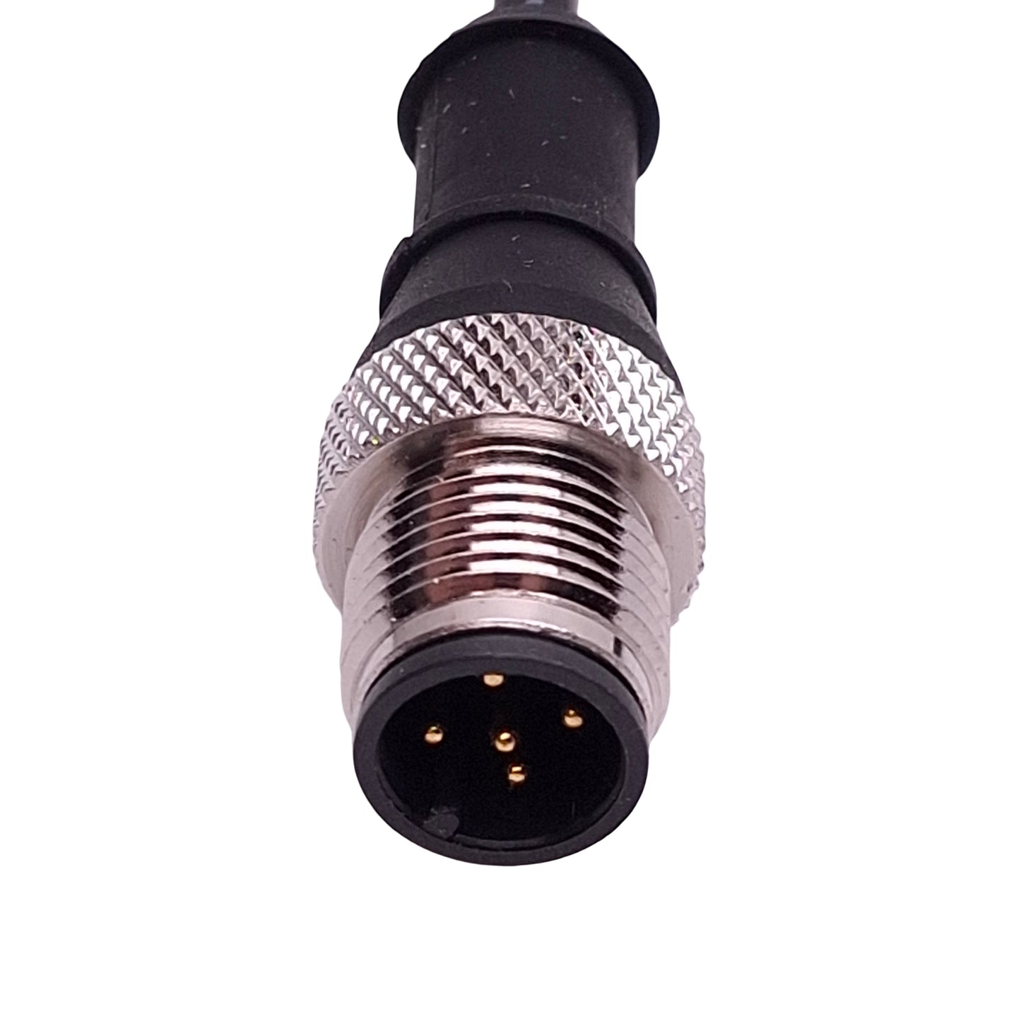 New – Open box Banner D12E2N6FVQ6 Glass Fiber Optic Sensor, NPN, 10-30VDC, 5-Pin M12 Male