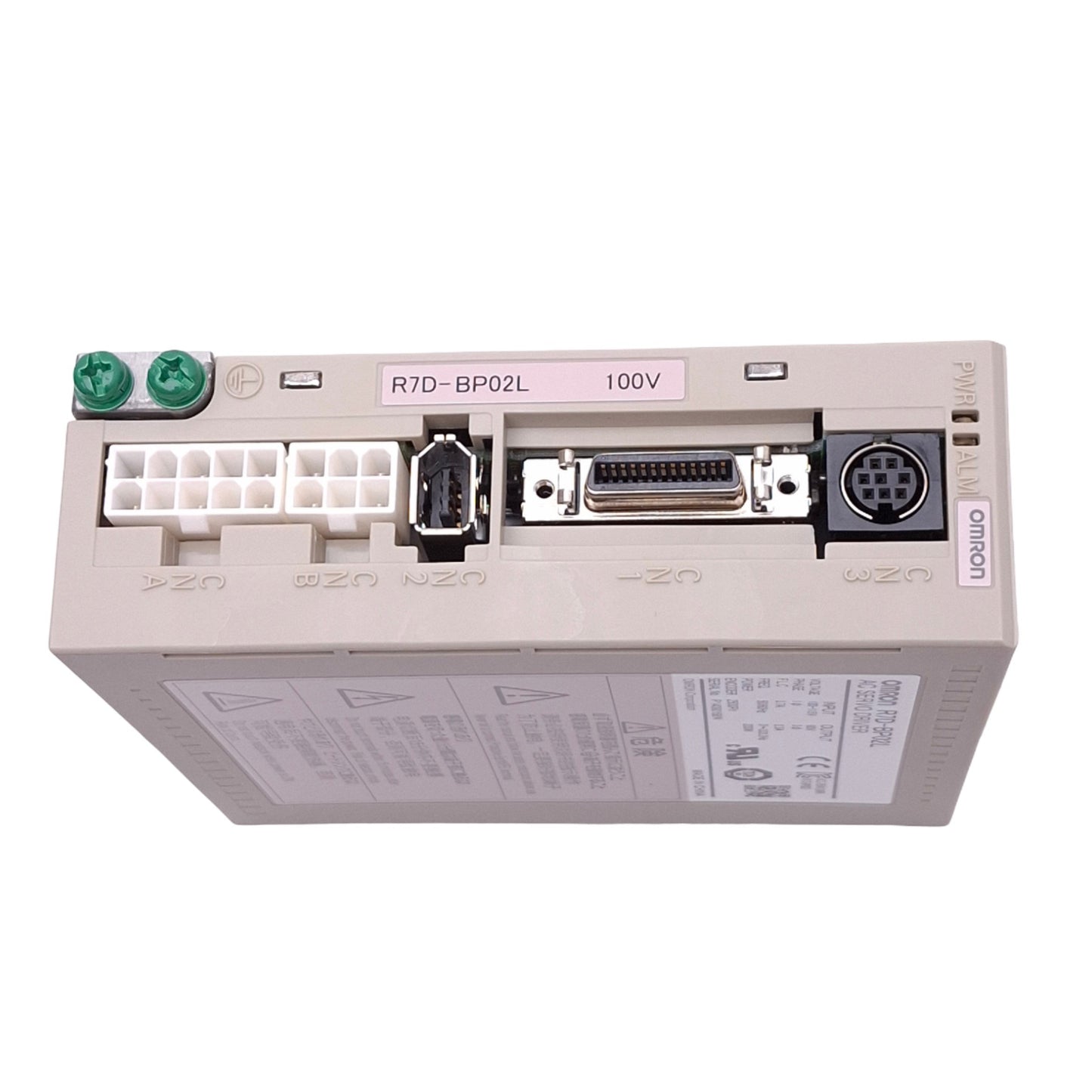 New – Open box Omron R7D-BP02L AC Servo Driver, 100-115VAC 1Ph In, 80VAC 3Ph 0-333.3Hz 200W Out