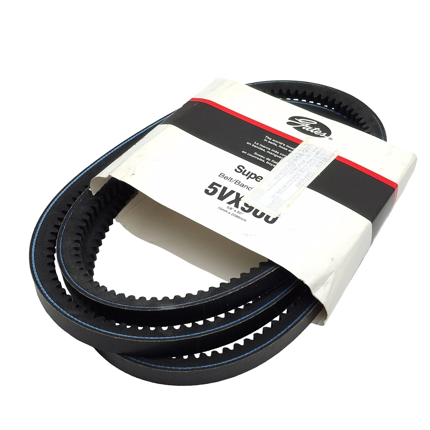 New – Open box Gates 5VX900 Notch Powerband Drive / V-Belt, 5/8in Width x 90in Length, 1 Band