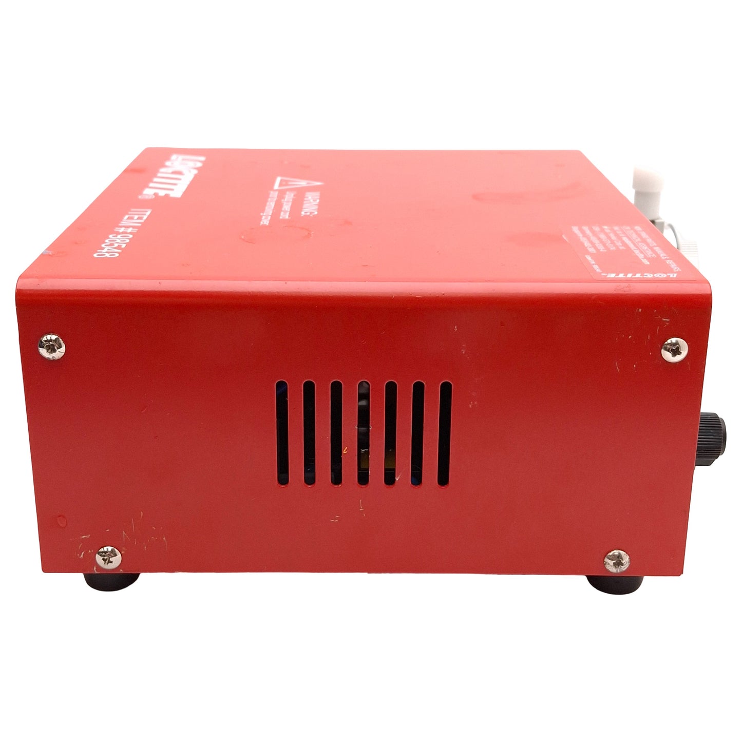 Used Loctite 98548 Benchtop Peristaltic Dispenser, 6mL/min, 120rpm, 0.01-99.9s Time