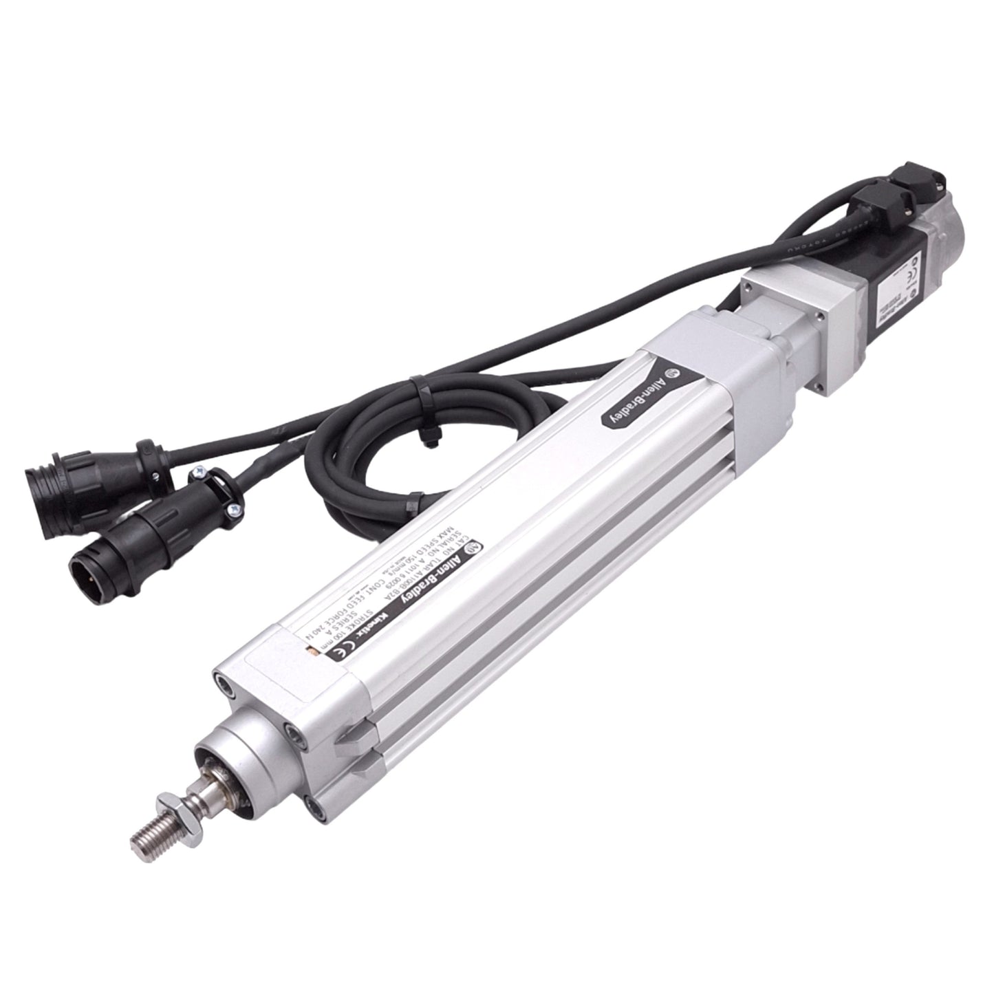 Used Allen Bradley TLAR-A1100B-B2A Electric Cylinder, 100mm Stroke, 300N Max, 150mm/s