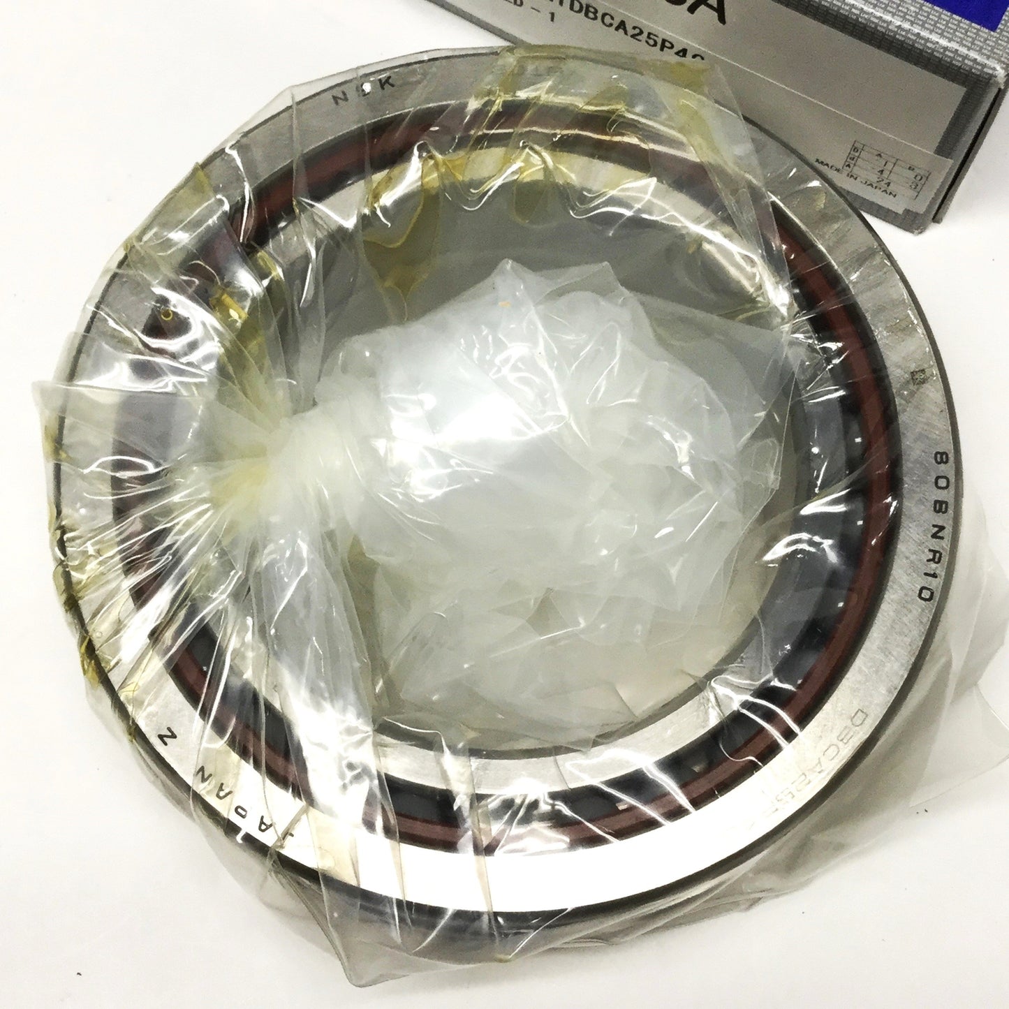 New NSK 80BNR10HTDBCA25P4G 18° Angular Contact Spindle Bearing Set 80mm ID, 125mm OD