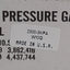 New Dwyer 2300-3KPA Differential Pressure Gauge, 1.5-0-1.5kPa, 1/8in NPT, 100kPa Max
