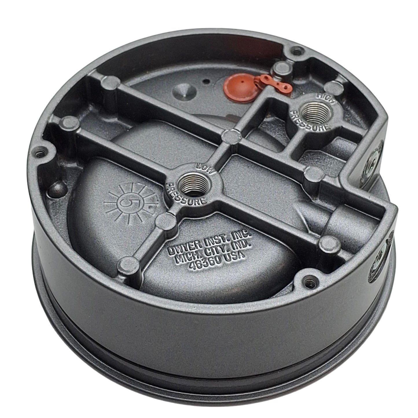 New Dwyer 2300-3KPA Differential Pressure Gauge, 1.5-0-1.5kPa, 1/8in NPT, 100kPa Max