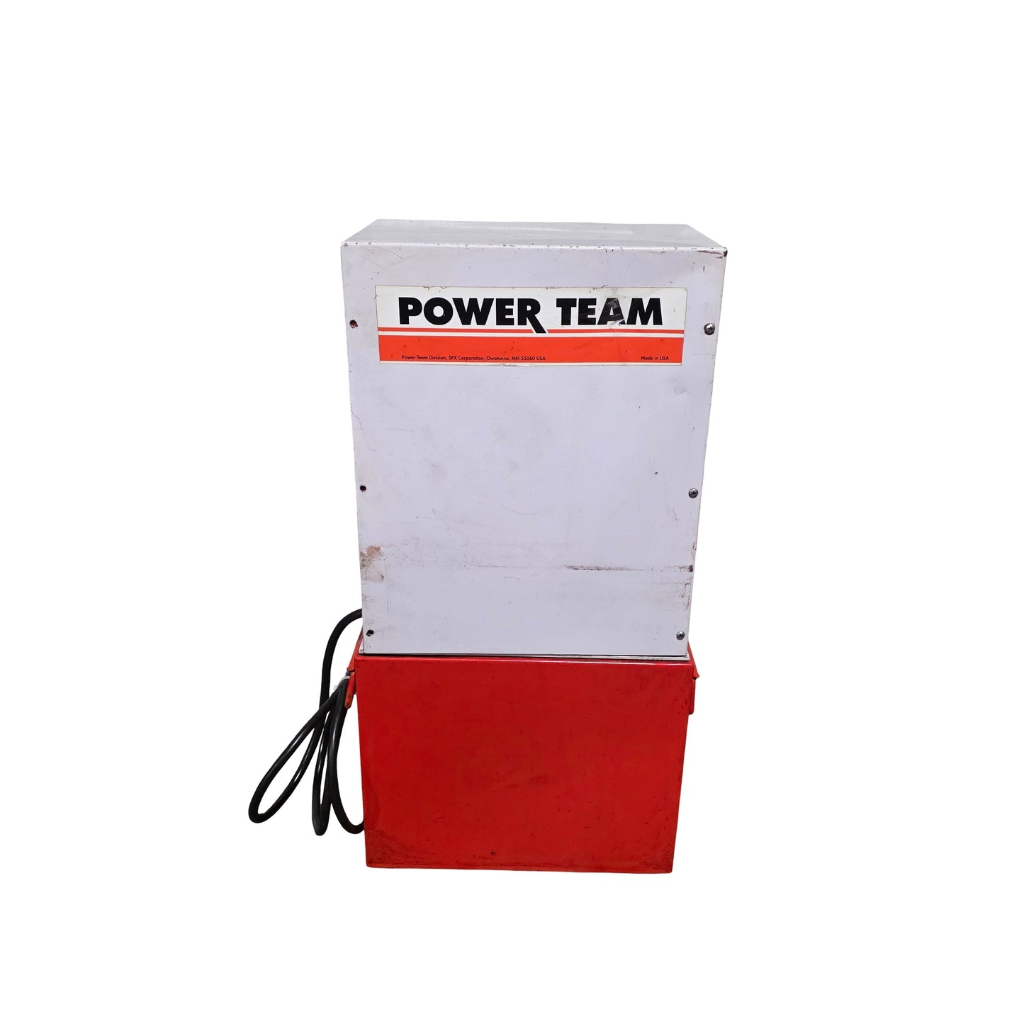 Used Power Team PQ604S High Pressure Double Acting Power Unit 2HP 10000psi 230VAC 1Ph
