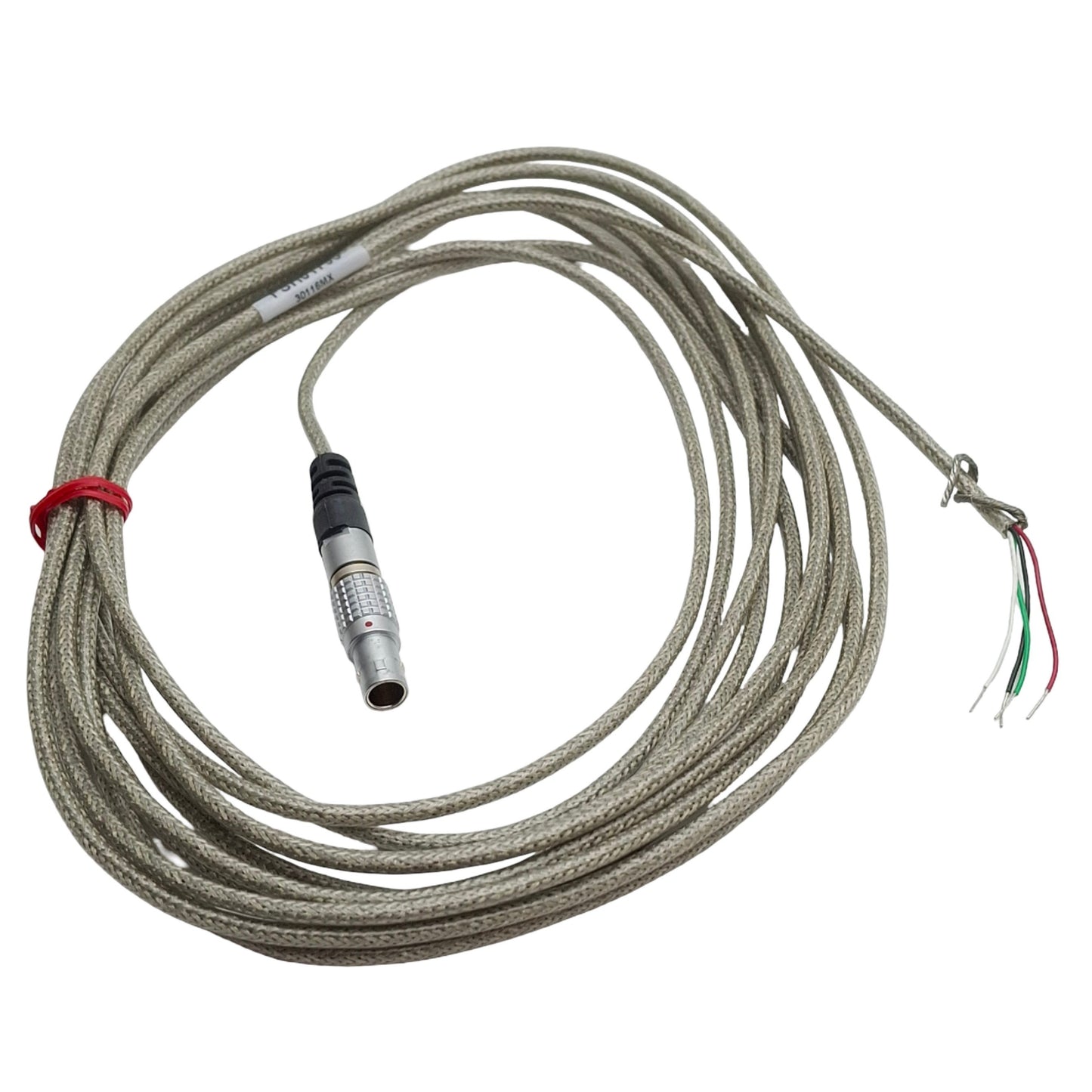 New Futek FSH01790 Cable Assembly, 4-pin LEMO Male to Flying Leads, 15ft, ZCC940