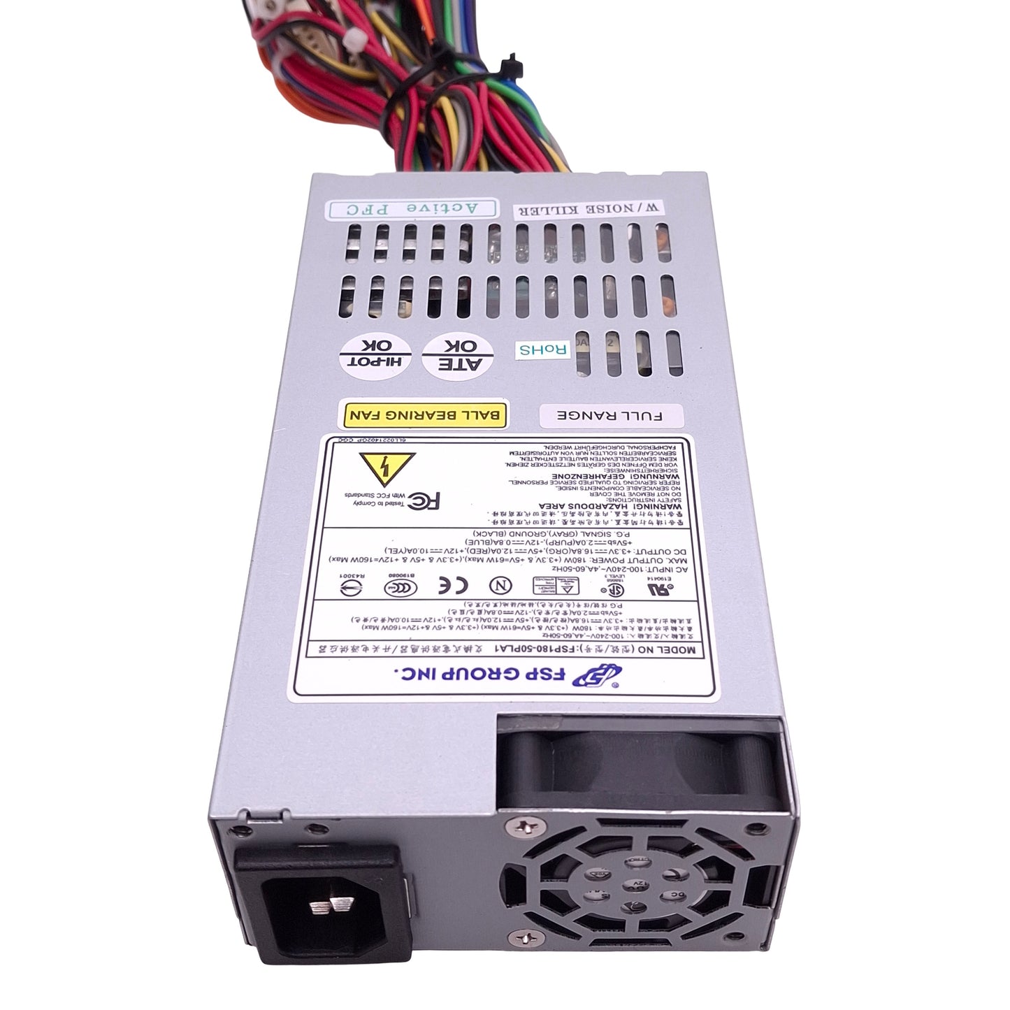 Used FSP Group FSP180-50PLA1 Switching Power Supply, 100-240VAC In, 180W Max Out