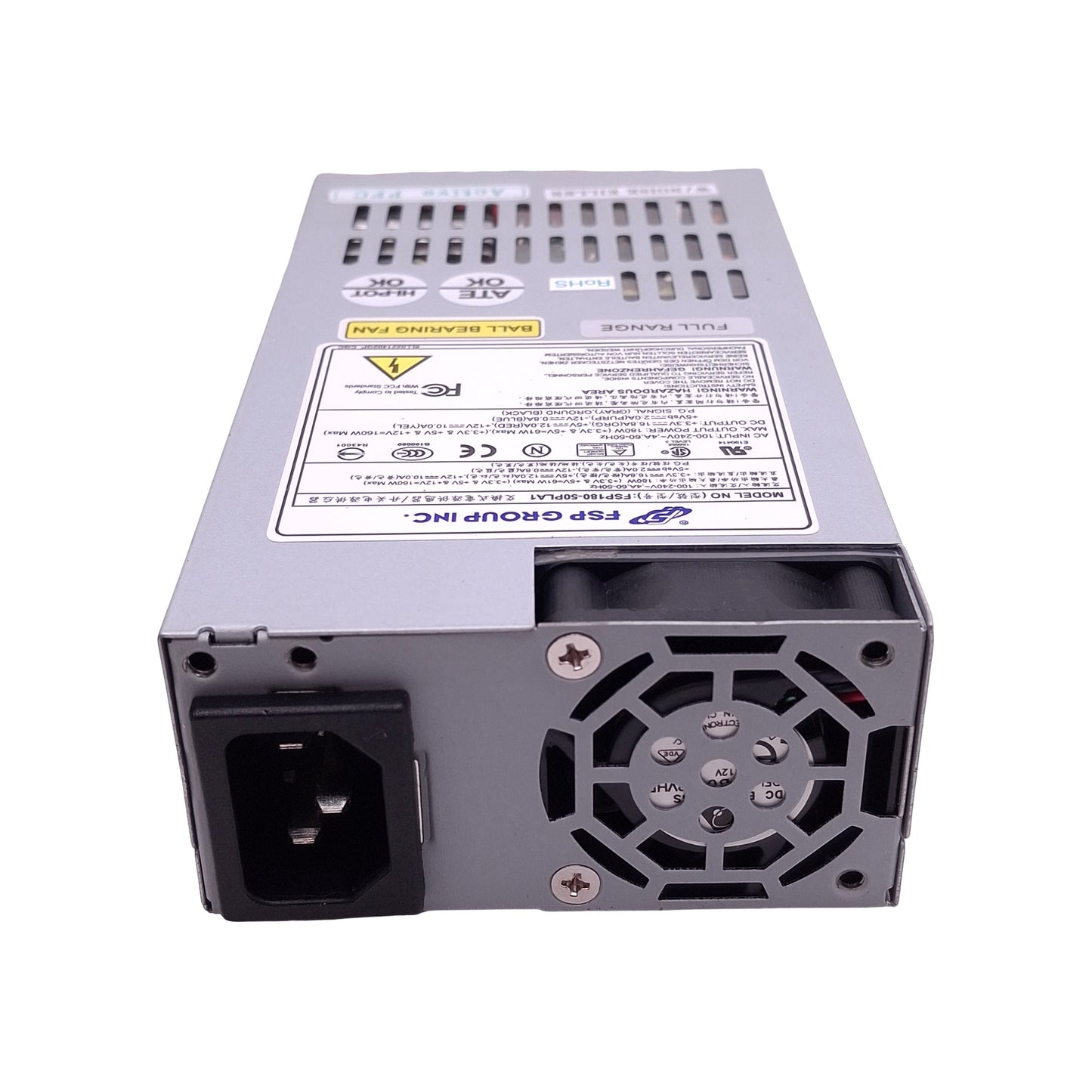 Used FSP Group FSP180-50PLA1 Switching Power Supply, 100-240VAC In, 180W Max Out