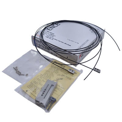 New Keyence FU-57TE Fiber Unit Thrubeam Type ø0.7mm Optical Axis, 6 x 10.5 x 2.5mm