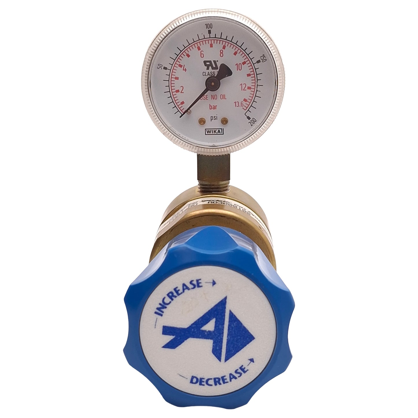 Used Advanced AG3800100 Pneumatic Regulator, 3000psig Inlet, 100psig Out, 1/4in NPT