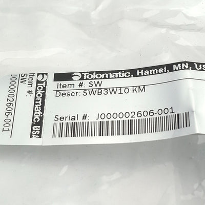 New Tolomatic 3600-9091 Hall-Effect Switch, Voltage: 5-25VDC, Out: 200mA, 5m Cable