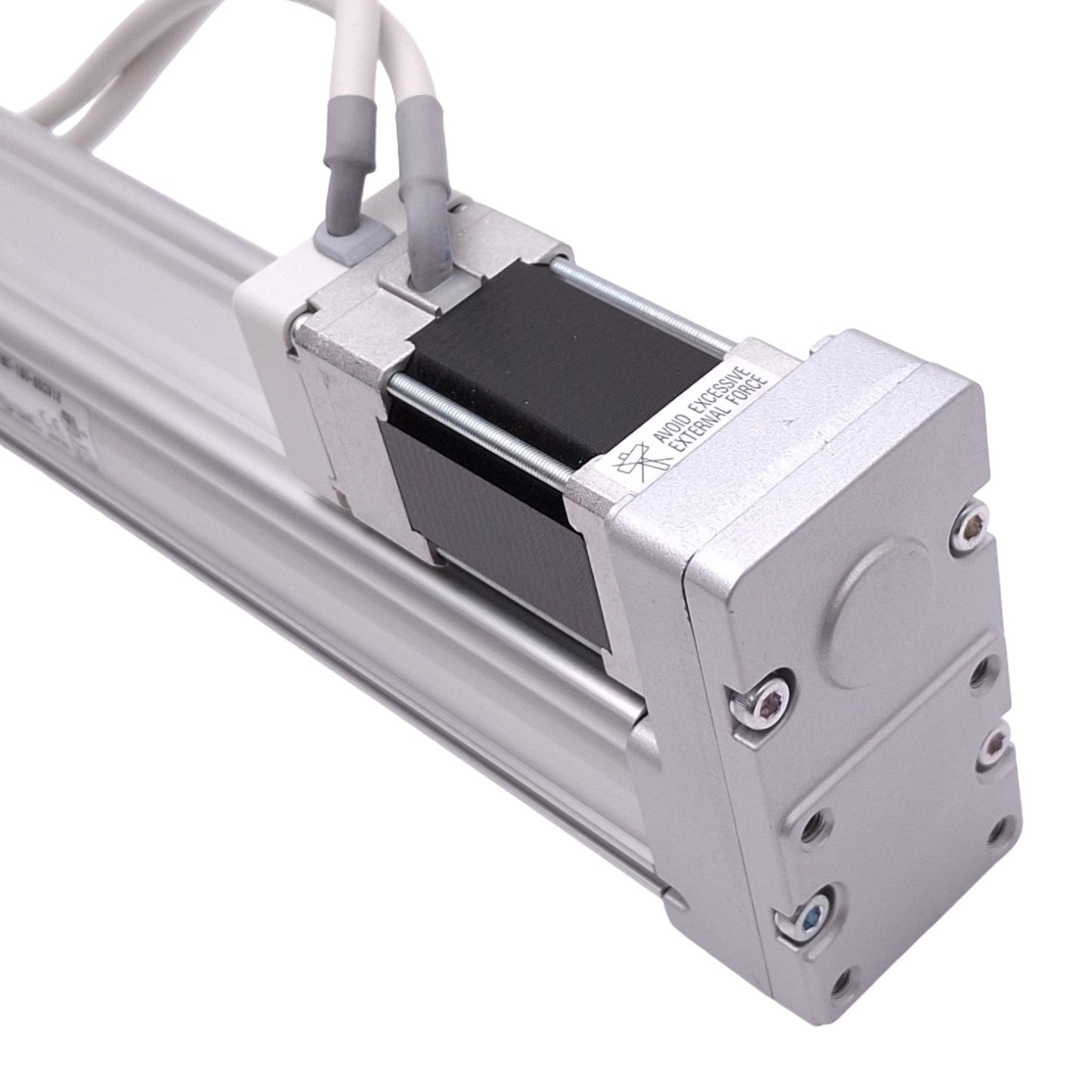 Used SMC LEY16C-150-S5C918 Electric Actuator, 2.5mm Lead, 150mm Stroke, 8.54N, 24VDC