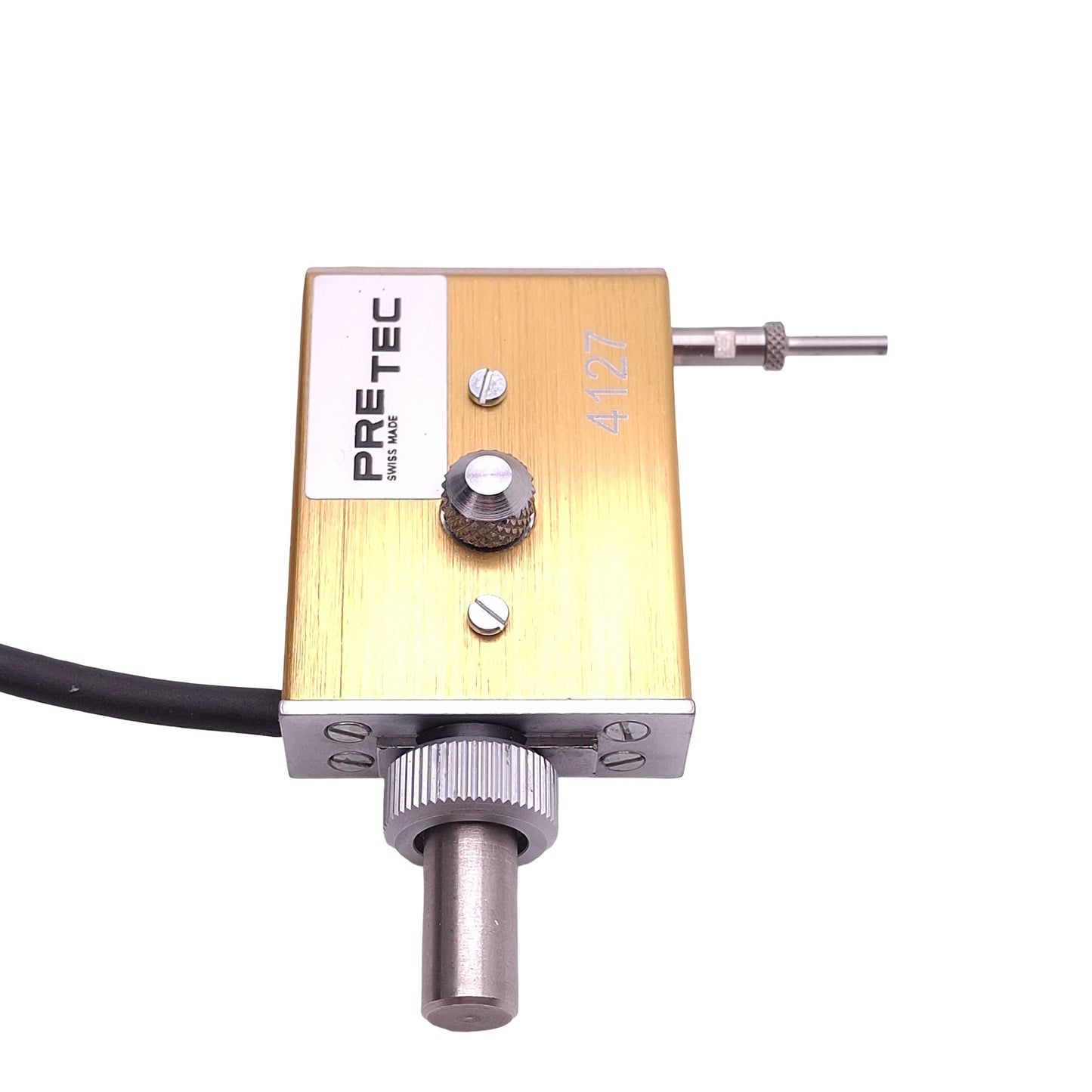 Used PreTec 4127 Electronic Measuring Probe, 6-Pin DIN 45322, 2m Cable