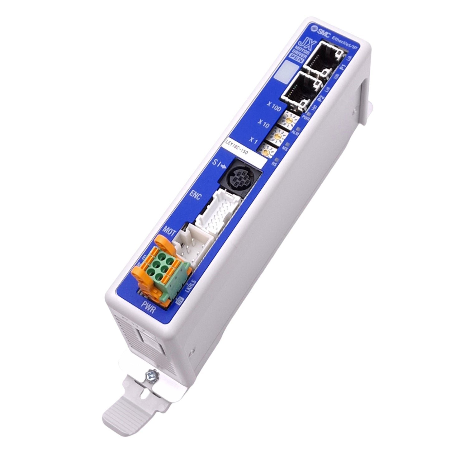 Used SMC JXC918-LEY16C-150 Electric Actuator Controller for LEY16C-150, Ethernet, 24V