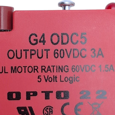 New – Open box Lot of 2 Opto22 G4ODC5 Digital DC Output Module 60VDC Input, 5-60VDC Output