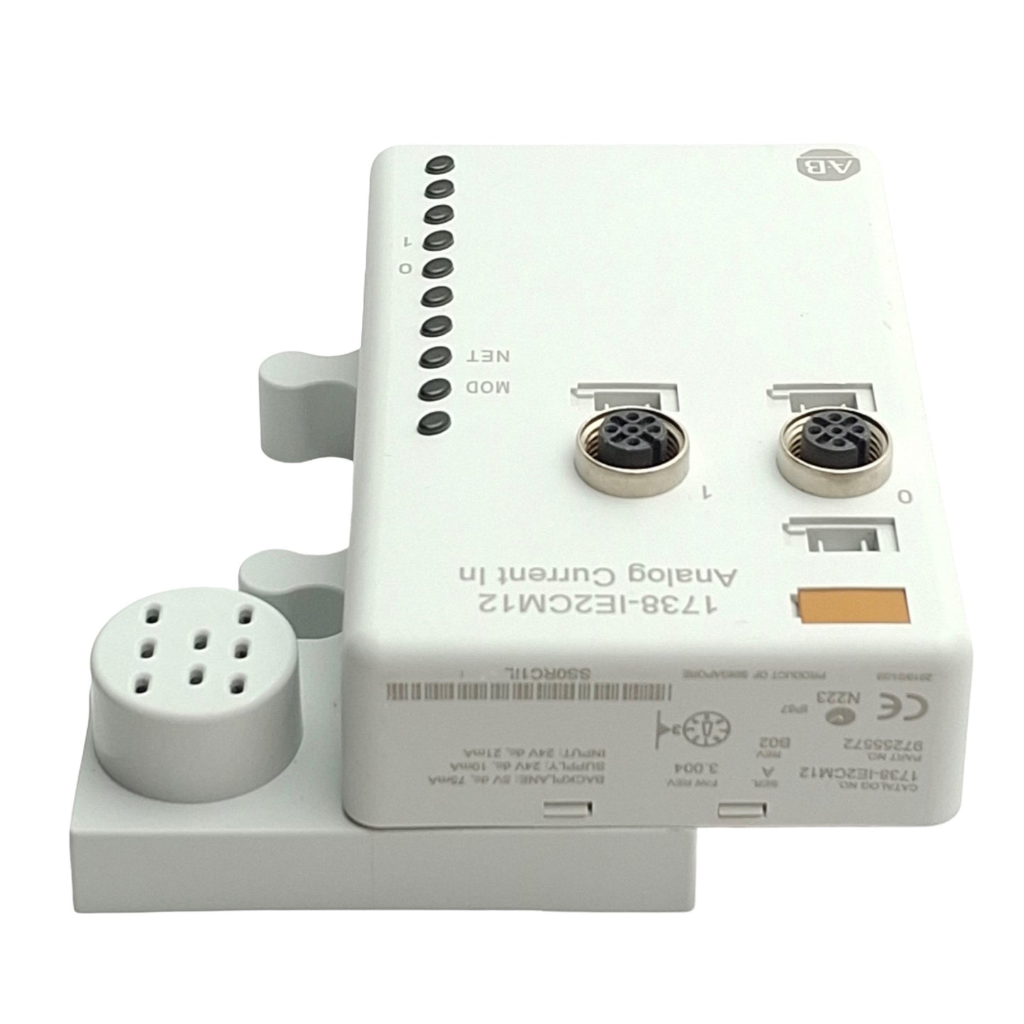 New – Open box Allen Bradley 1738-IE2CM12 Analog Input Module, 2-Points, 24VDC Supply, W/ Base