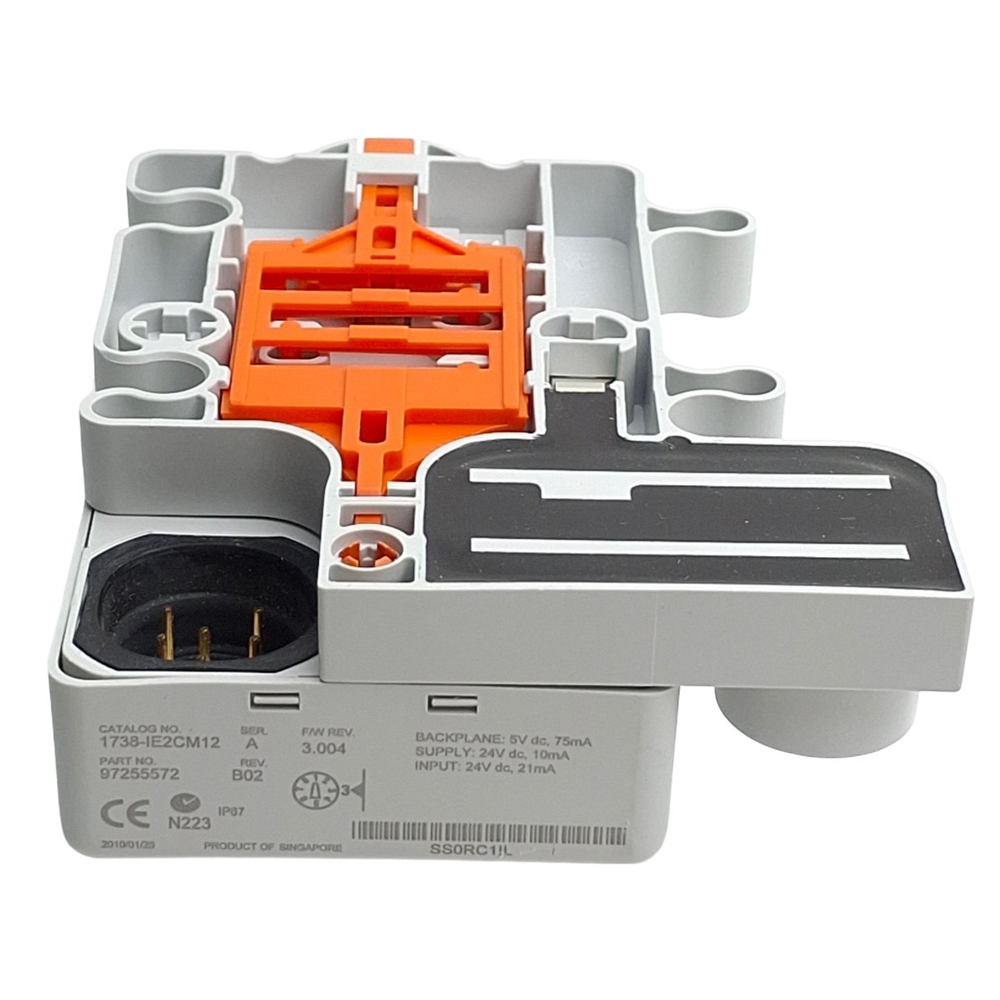 New – Open box Allen Bradley 1738-IE2CM12 Analog Input Module, 2-Points, 24VDC Supply, W/ Base