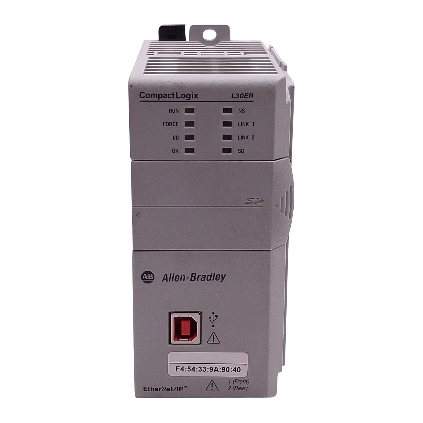 Used Allen Bradley 1769-L30ERM CompactLogix PLC Motion Controller, 1MB User Memory