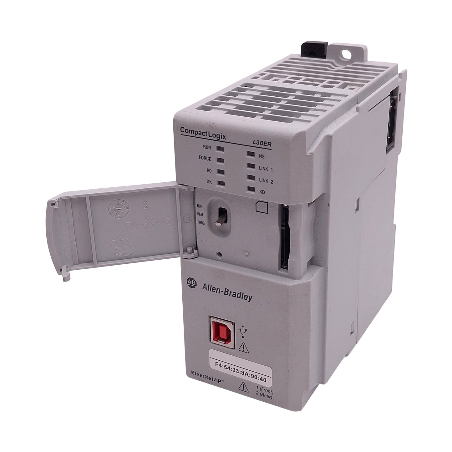 Used Allen Bradley 1769-L30ERM CompactLogix PLC Motion Controller, 1MB User Memory