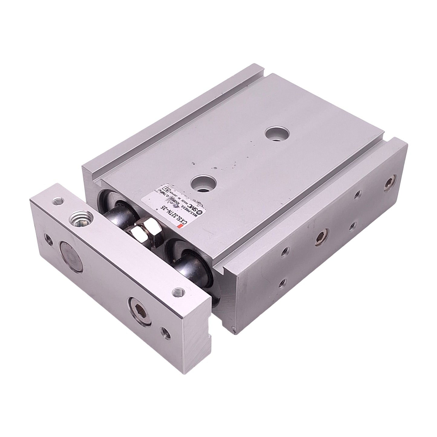 Used SMC CXSL32TN-35 Dual Rod Pneumatic Cylinder, ø32mm Bore, 35mm Stroke, 1/8in NPT