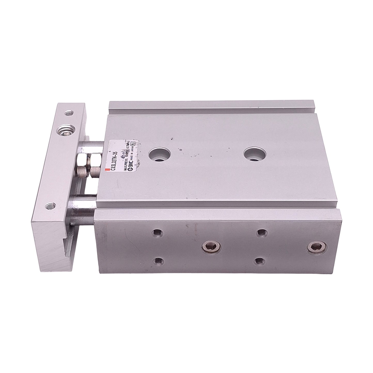 Used SMC CXSL32TN-35 Dual Rod Pneumatic Cylinder, ø32mm Bore, 35mm Stroke, 1/8in NPT